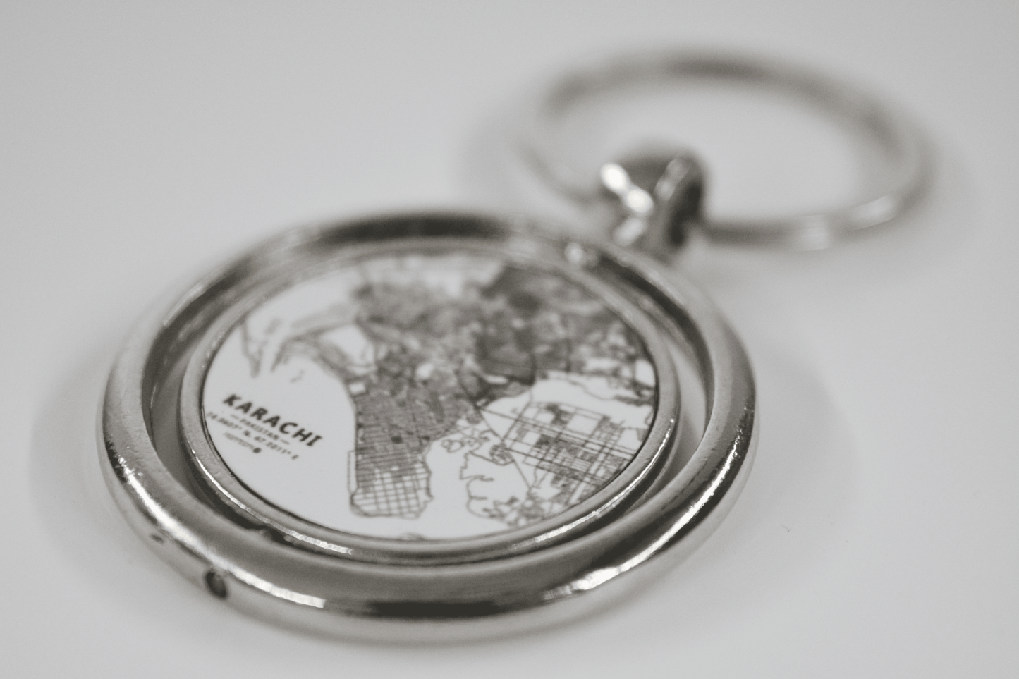 Karachi - Mapped Keychains
