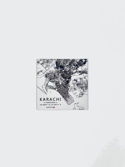 Karachi - Mapped Magnets